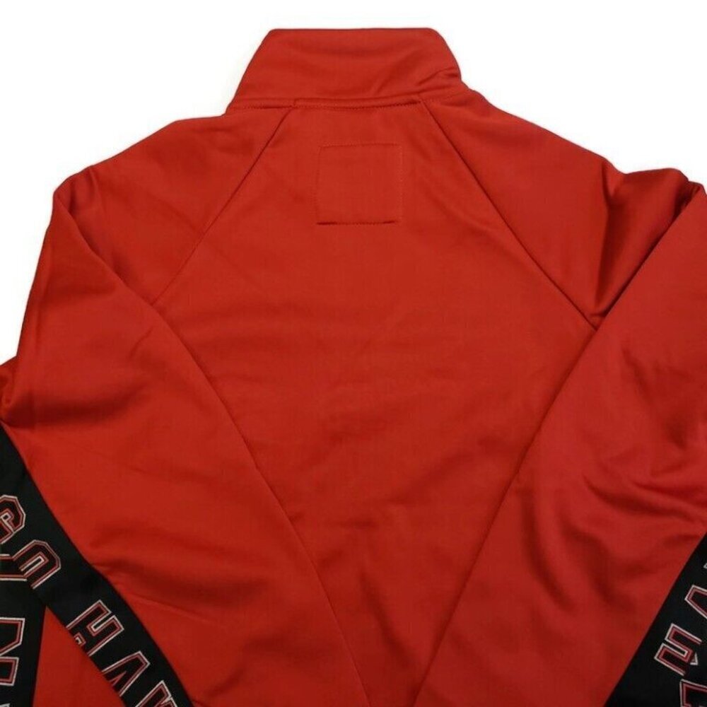 NBA Atlanta Hawks Hands High MVP Quarter Zip Pullover Womens Size XL Red - Picture 5 of 7